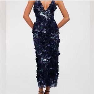Helsi Nora floral beaded evening dress NWT